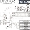 Bristan Lemon Easyfit Sink Mixer Spares